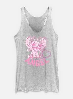 Disney Lilo & Stitch Angel Heart Womens Tank Top