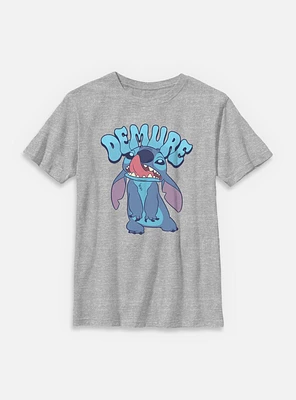 Disney Lilo & Stitch Demure Alien Youth T-Shirt