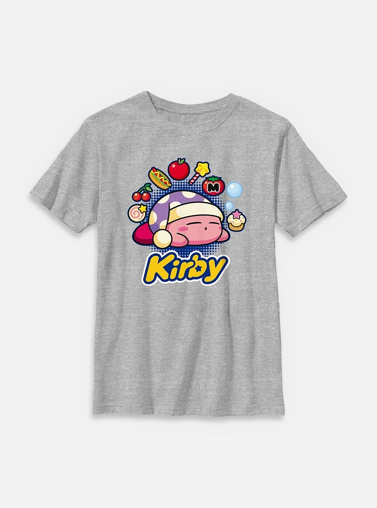 Nintendo Kirby Food Dreams Youth T-Shirt