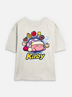 Nintendo Kirby Food Dreams Womens Skimmer T-Shirt