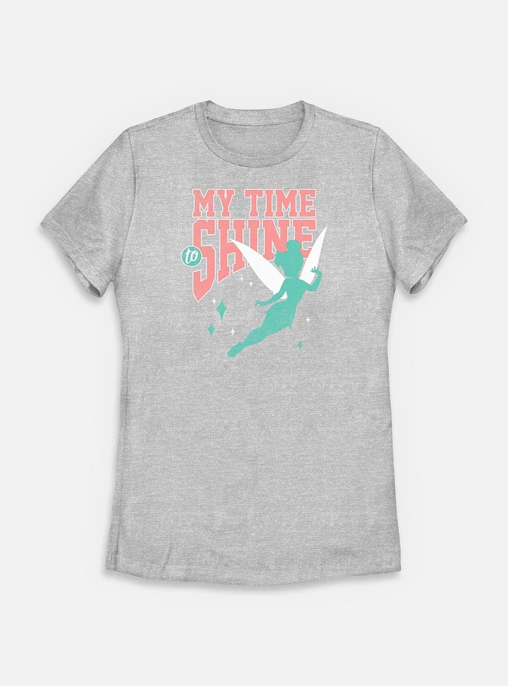 Disney Tinker Bell Time To Shine Womens T-Shirt