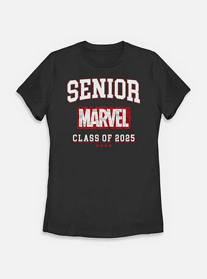 Marvel Senior Class Of 2025 Womens T-Shirt