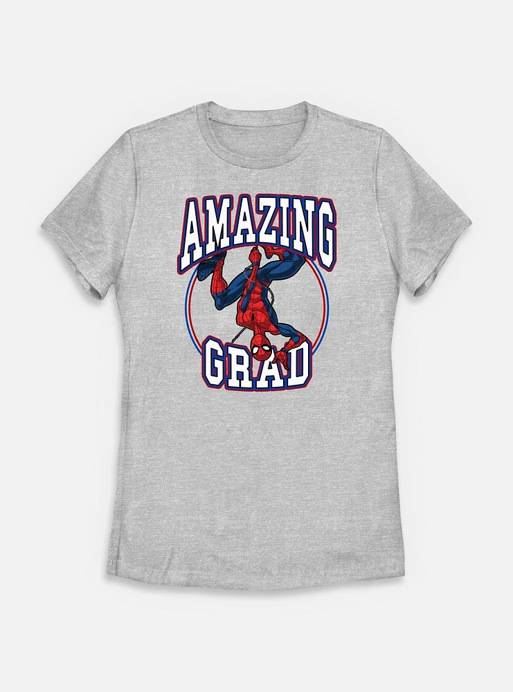 Marvel Spider-Man Amazing Grad Womens T-Shirt