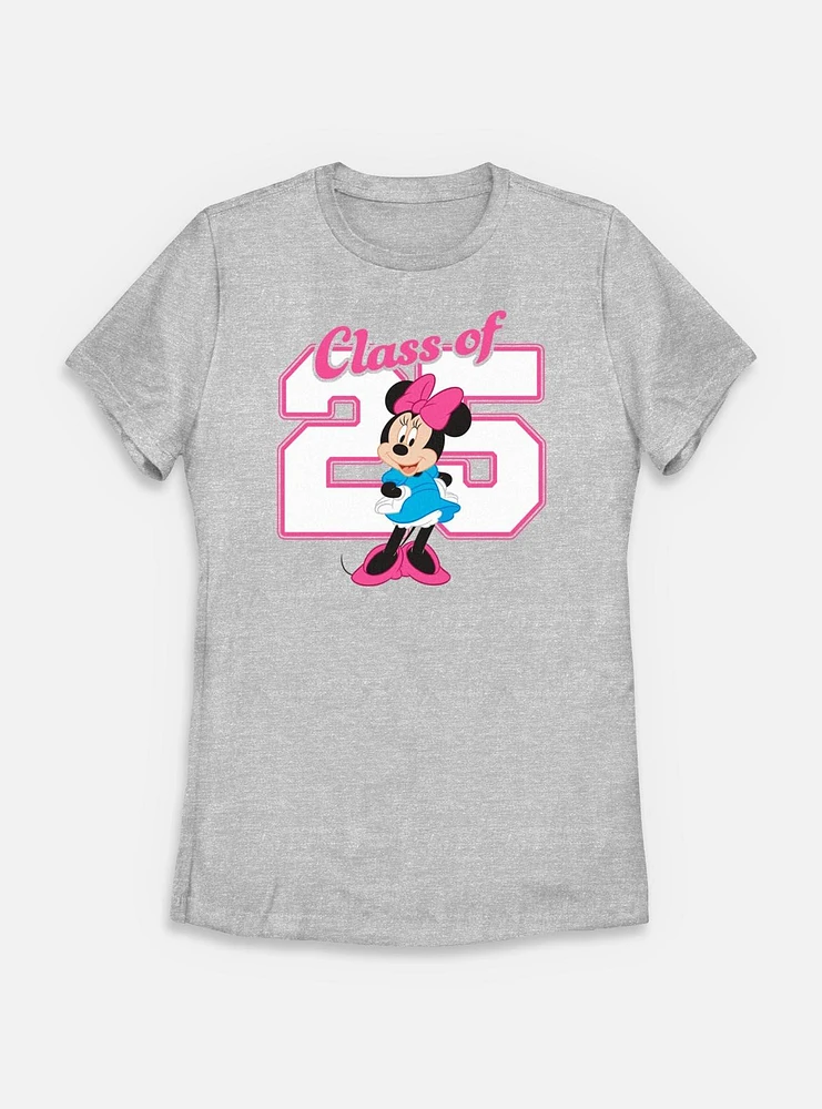 Disney Minnie Mouse Class 25 Womens T-Shirt