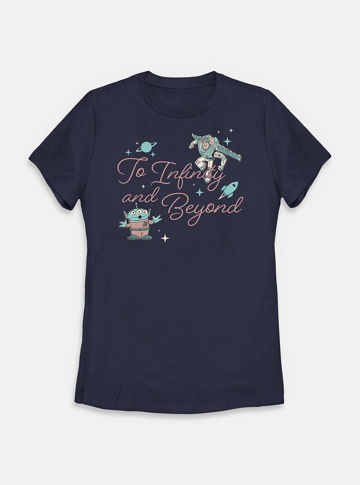 Disney Pixar Toy Story Infinity Test Womens T-Shirt