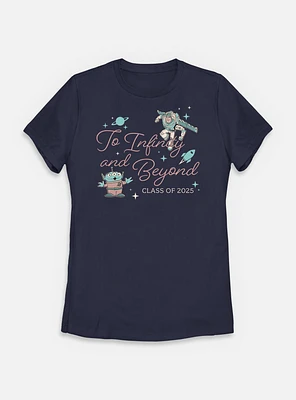 Disney Pixar Toy Story Infinity Class 2025 Womens T-Shirt