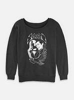 Dungeons & Dragons Death Metal Clash Of Strahd Womens Slouchy Sweatshirt