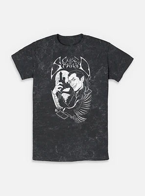 Dungeons & Dragons Death Metal Clash Of Strahd Mineral Wash T-Shirt