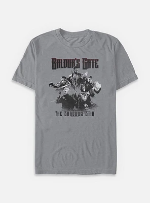 Dungeons & Dragons Baldurs Gate The Shadows Stir  Garment Dye T-Shirt