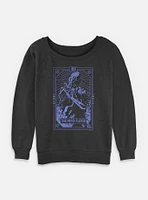 Dungeons & DragonsThe Mind Flayer Tarot Womens Slouchy Sweatshirt