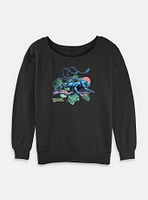 Dungeons & Dragons Displacer Beast Island Vibes Womens Slouchy Sweatshirt