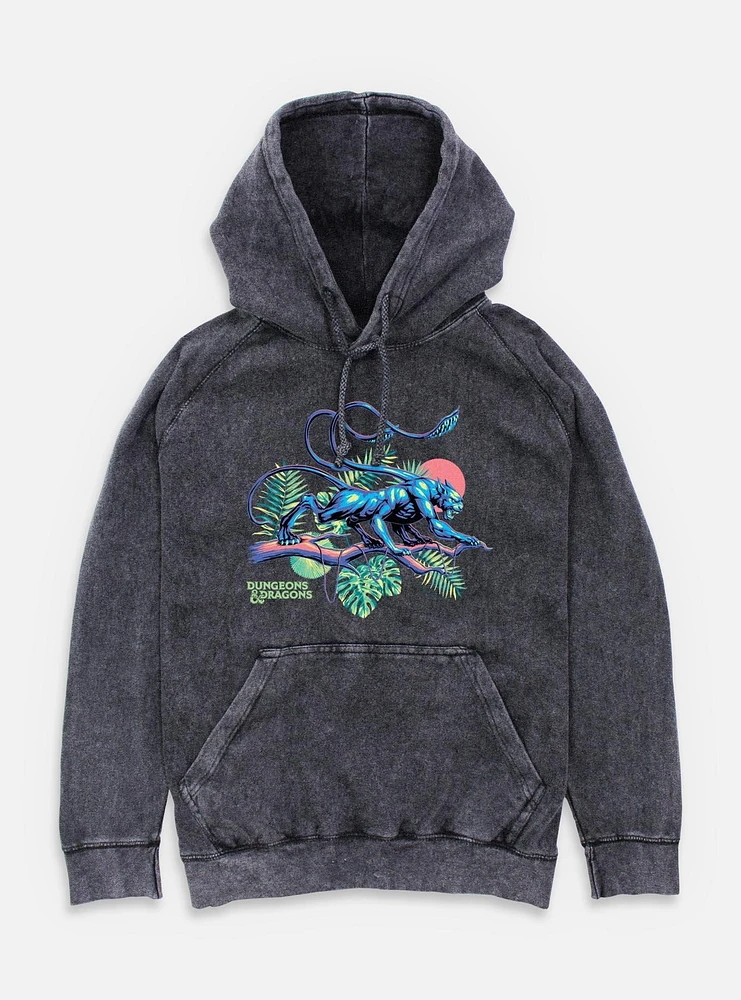Dungeons & Dragons Displacer Beast Island Vibes Mineral Wash Hoodie