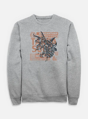 Dungeons & Dragons Terrasque And Stats Sweatshirt