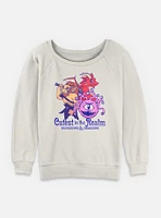 Dungeons & Dragons Cutest The Realm Womens Slouchy Sweatshirt