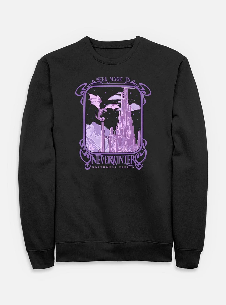Dungeons & Dragons Seek Magic Neverwinter Sweatshirt