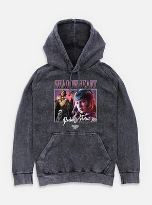 Dungeons & Dragons Shadowheart Darkness Protect Me Mineral Wash Hoodie