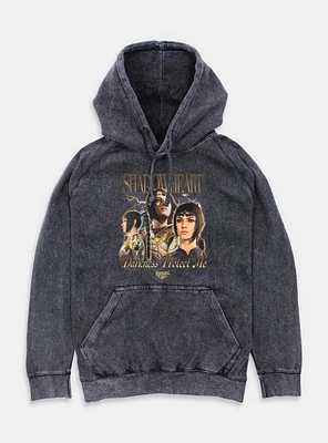 Dungeons & Dragons Shadowheart Montage Mineral Wash Hoodie