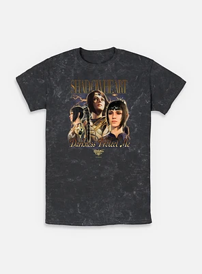 Dungeons & Dragons Shadowheart Montage Mineral Wash T-Shirt