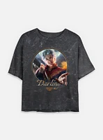 Dungeons & Dragons Astarion Darling  Mineral Wash Womens Crop T-Shirt