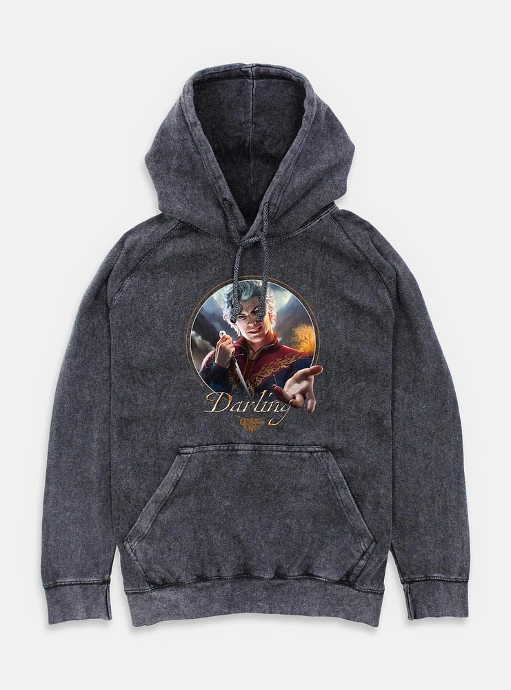 Dungeons & Dragons Astarion Darling Mineral Wash Hoodie