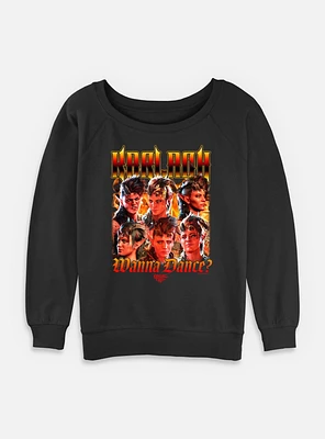 Dungeons & Dragons Karlach Wanna Dance Womens Slouchy Sweatshirt