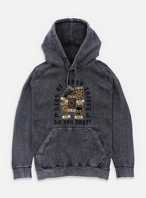 Dungeons & Dragons Do You Dare Deck Mineral Wash Hoodie