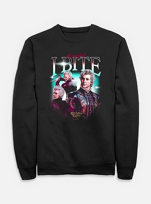 Dungeons & Dragons Astarion Careful I Bite Sweatshirt