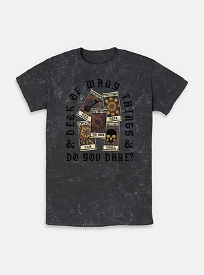 Dungeons & Dragons Do You Dare Deck Mineral Wash T-Shirt