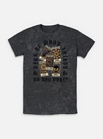 Dungeons & Dragons Do You Dare Deck Mineral Wash T-Shirt