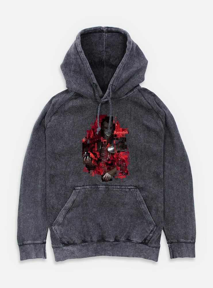 Dungeons & Dragons Ravenloft Strahd Mineral Wash Hoodie