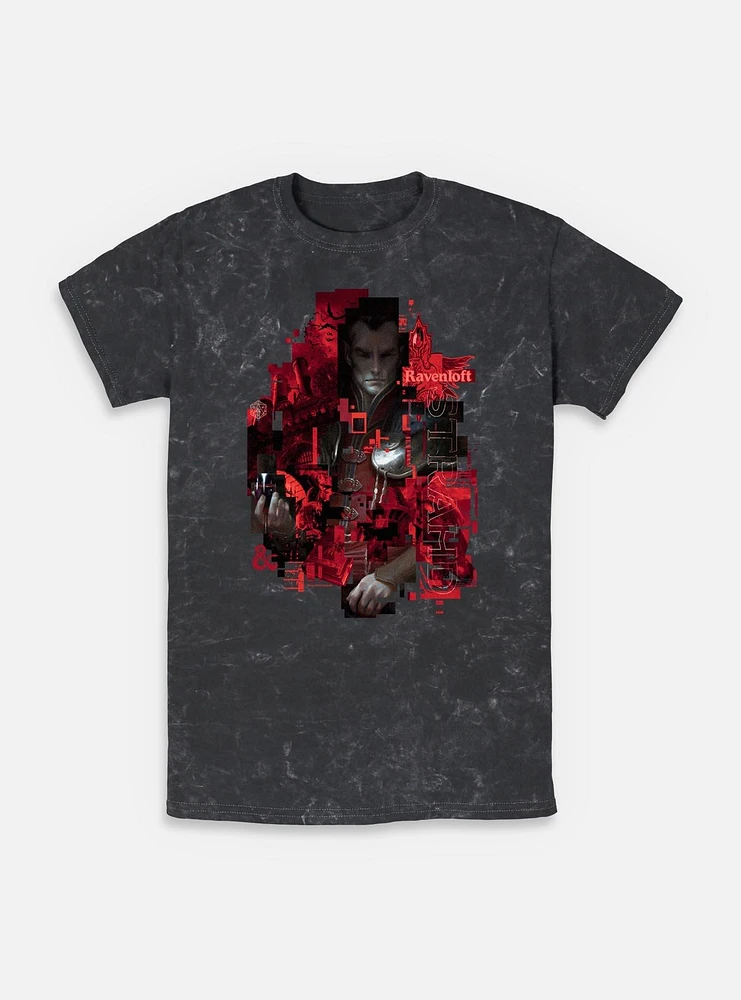 Dungeons & Dragons Ravenloft Strahd Mineral Wash T-Shirt