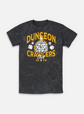 Dungeons & Dragons Dungeon Crawlers Club Mineral Wash T-Shirt