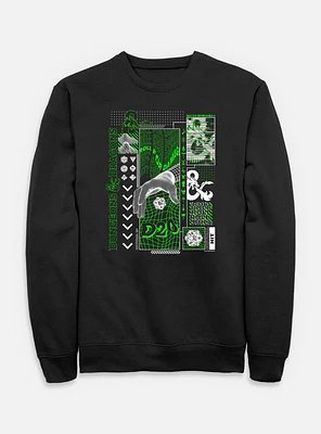 Dungeons & Dragons Trippy D20 Sweatshirt