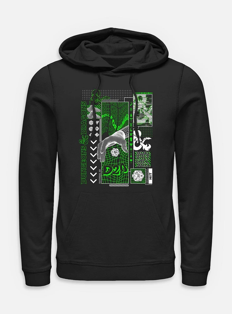Dungeons & Dragons Trippy D20 Hoodie