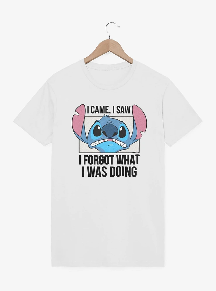 Disney Lilo & Stitch I Forgot What Was Doing T-Shirt