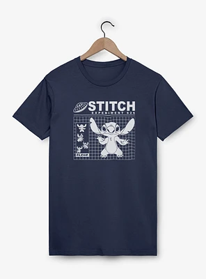 Disney Lilo & Stitch Blueprints Garment Dye T-Shirt
