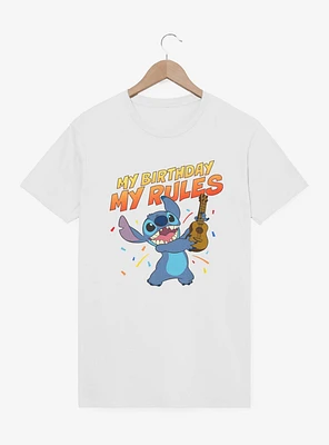 Disney Lilo & Stitch My Birthday Rules T-Shirt