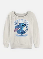 Disney Lilo & Stitch Athletic Womens Slouchy Sweatshirt
