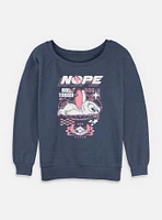 Disney Lilo & Stitch Nope Not Today 626 Womens Slouchy Sweatshirt