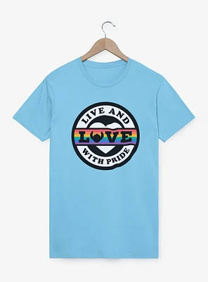 Disney Lilo & Stitch Live Love With Pride T-Shirt