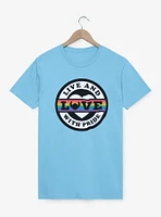 Disney Lilo & Stitch Live Love With Pride T-Shirt