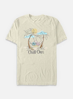 Disney Lilo & Stitch Chill Out Garment Dye T-Shirt
