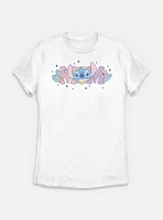 Disney Lilo & Stitch Mom Flowers Womens T-Shirt