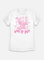 Disney Lilo & Stitch Hug It Out Tie-Dye Womens T-Shirt