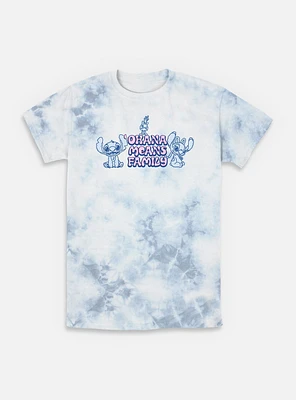 Disney Lilo & Stitch Ohana Means Family Tie-Dye T-Shirt