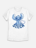 Disney Lilo & Stitch Heart Womens T-Shirt