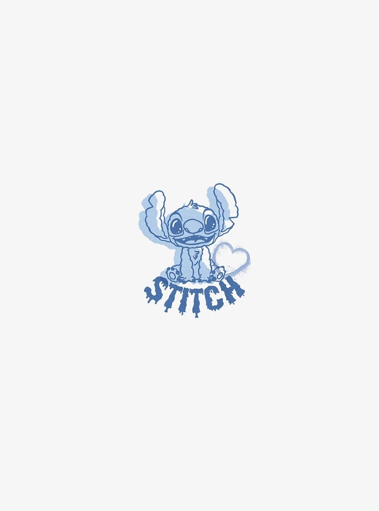 Disney Lilo & Stitch Heart Garment Dye T-Shirt