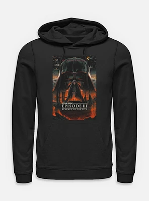 Star Wars Episode III: Revenge Of The Sith 20th Anniversary Poster Hoodie
