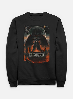 Star Wars Episode III: Revenge Of The Sith 20th Anniversary Poster Sweatshirt