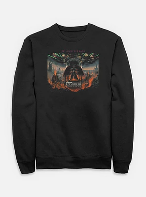 Star Wars Episode III: Revenge Of The Sith 20th Anniversary Scenic Poster Sweatshirt
